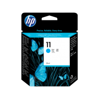 HP 11, Оригинальный струйный картридж HP, Голубой for Business Inkjet 2200/2250, 28 ml, up to 2350 pages. (C4836A)