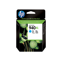 HP 940XL, Оригинальный струйный картридж HP увеличенной емкости, Голубой for Officejet Pro 8000, 16 ml, up to 1400 pages. (C4907AE)