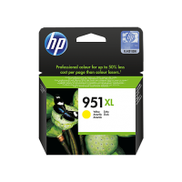HP 951XL, Оригинальный струйный картридж HP увеличенной емкости, Желтый for Officejet Pro 8100 ePrinter /Officejet Pro 8600 e-All-in-One, up to 1500 pages. (CN048AE)