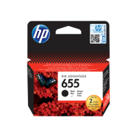 HP 655, Оригинальный картридж HP Ink Advantage, Черный for Deskjet Ink Advantage 3525/4615/4625/5525/6525, up to 550 pages. (CZ109AE)