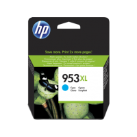 HP 953XL, Оригинальный струйный картридж HP увеличенной емкости, Голубой for OfficeJet  Pro 8710/8720/8730, up to 1600 pages (F6U16AE)