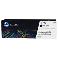 HP 312X, Оригинальный лазерный картридж HP LaserJet увеличенной емкости, Черный (CF380X)