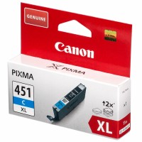 Картридж Canon CLI-451XL C (6473B001)