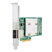 HPE 804405-B21, Контроллер HPE Smart Array P408e-p SR Gen10/4GB Cache(no batt. Incl.)/12G/2 ext. mini-SAS(SFF8644)/PCI-E 3.0x8(HP&LP bracket)/RAID 0,1,5,6,10,50,60 (requires P01366-B21)