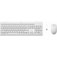 HP 3L1F0AA, Клавиатура и мышь Keyboard and Mouse HP 230 Wireless Combo RUSS (White) cons