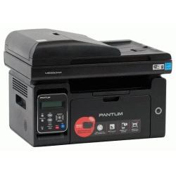 M6550NW, МФУ Pantum M6550NW, P/C/S, Mono laser, А4, 22 ppm, 1200x1200 dpi, 128 MB RAM, ADF35, paper tray 150 pages, USB, LAN, WiFi, start. cartridge 1600 pages (black)